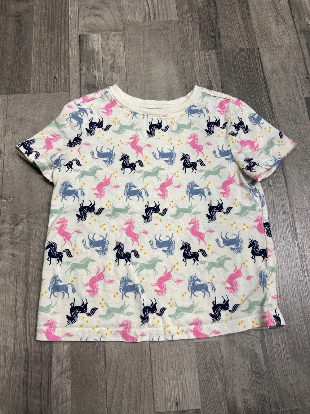 Toddler Girls Graphic Tee Short Sleeve Bundle 5T